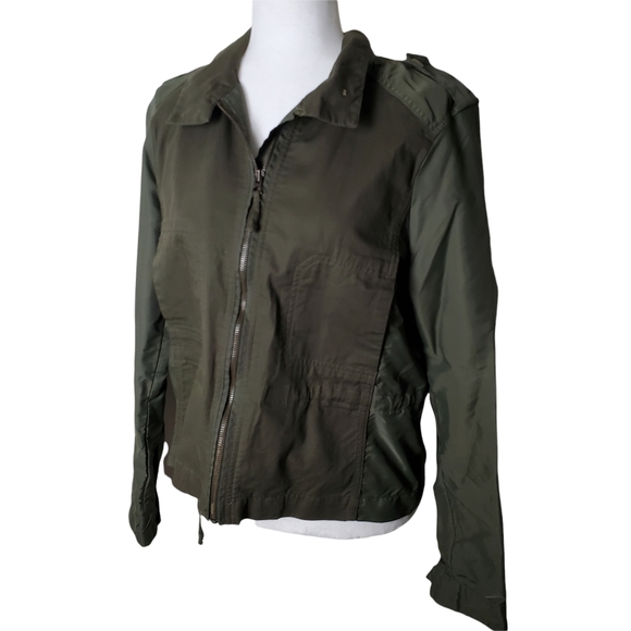 Lucky Brand Jackets & Blazers - Lucky Brand Olive Green Utility Jacket Size L